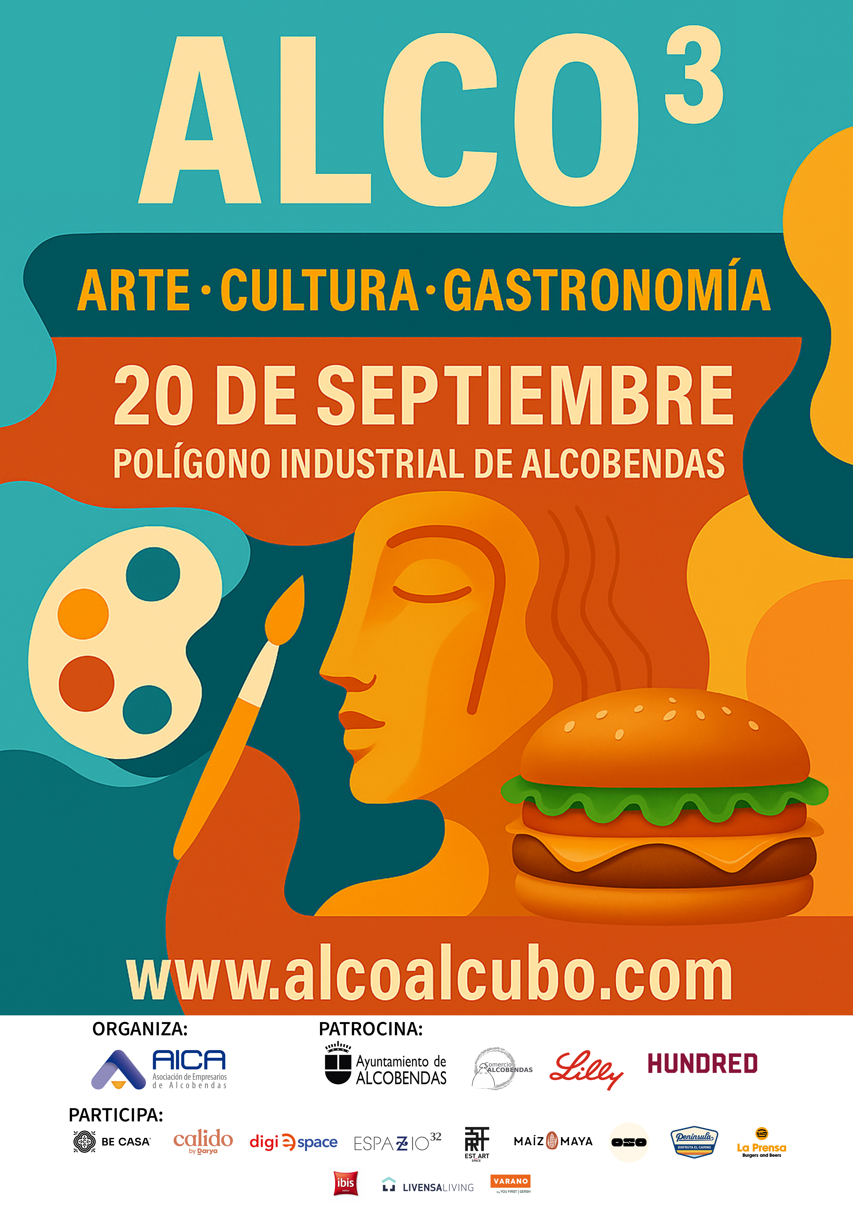 Las empresas del polígono industrial de Alcobendas se unen para ofrecer más de 25 eventos de arte, cultura y gastronomía en ALCO³